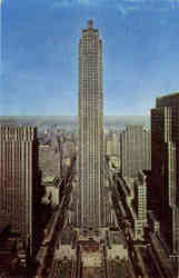 Rockefeller Center Postcard