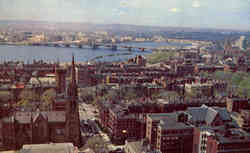 The City of Boston Postcard