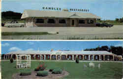 Rambler Motel & Restaurant Cameron, MO Postcard Postcard