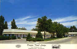 Oregon Trail Lodge, East Highway 26 Postcard