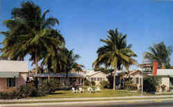 Flamingo Motel, 1733 E. Sunrise Blvd Postcard