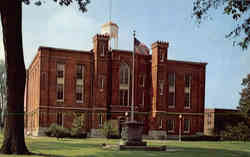 Old Main Knox College Galesburg, IL Postcard Postcard
