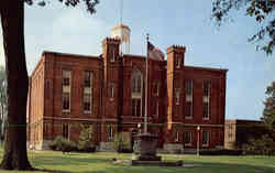 Old Main Knox College Postcard