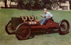 999 Racer, The Henry Ford Museum and Greenfield Village, Greenfield Village Postcard
