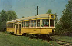 Cleveland Railway Car No. 1225 Trolleys & Streetcars Postcard Postcard