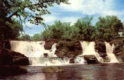 Resica Falls Postcard