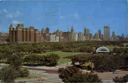 Chicago Skyline Postcard