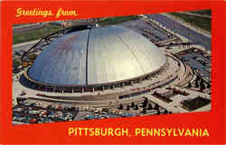 Public Auditorium Pittsburgh, PA Postcard Postcard