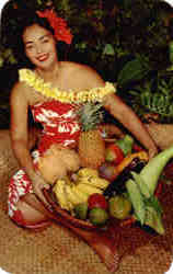 Hawaiian Harvest Scenic, HI Postcard Postcard