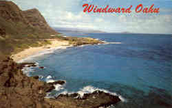 Windward Oahu Postcard