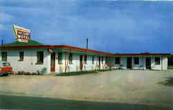 Victory Motel, South Ocean Blvd Postcard