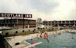 Scotland Inn, 1-75 & U.S. 460 Postcard
