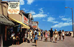 The Friendly Gift Shop, S. Boardwalk at Dorchester St Ocean City, MD Postcard Postcard