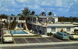 Seacomber Motel Apartments, 4625 North Ocean Drive Lauderdale-By-The-Sea, FL Postcard Postcard