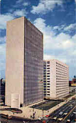 The New City-County Building Detroit, MI Postcard Postcard