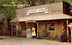 General Store Silver Dollar City, MO Postcard Postcard