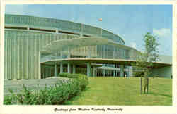Academic-Athletic Building and E.A. Diddle Arena, Western Kentucky University Postcard
