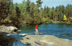 Romy's Beach Park, Marble Lake Postcard