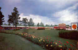 Georgian Motel and Restaurant Postcard