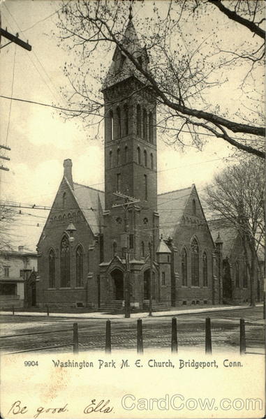 Washington Park M.E. Church Bridgeport Connecticut