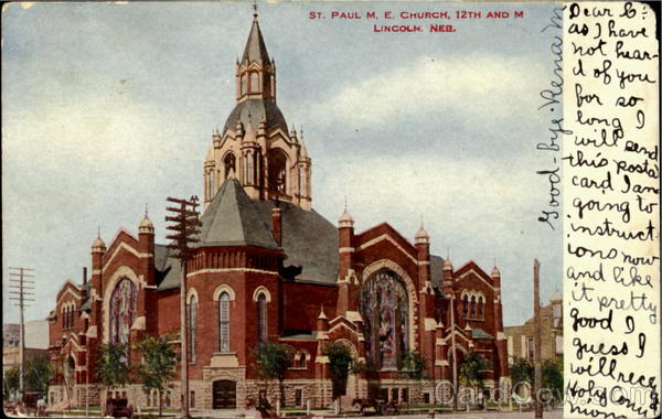 St. Paul M. E. Church, 12th and M Lincoln Nebraska