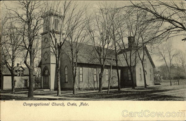 Congregational Church Crete Nebraska
