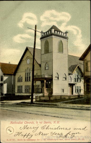 Methodist Church West Derry New Hampshire
