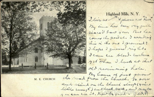 M. E. Church Highland Mills New York