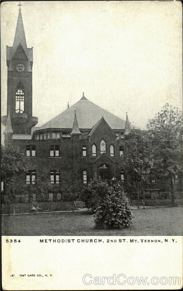 Methodist Church, 2nd St. Mount Vernon New York