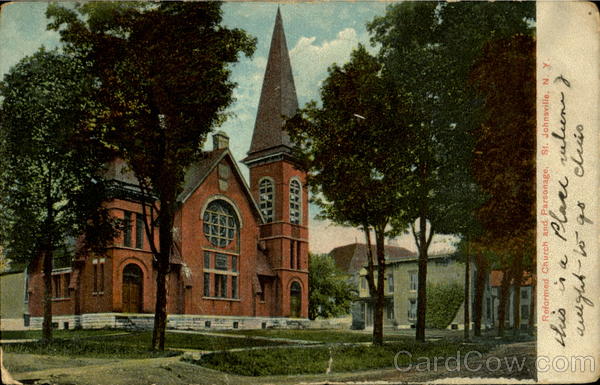 Reformed Church And Parsonage Saint Johnsville New York