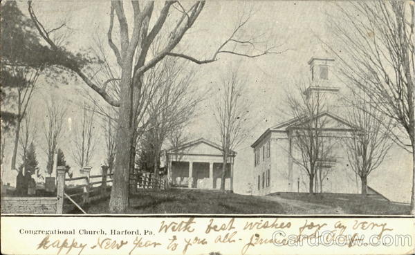Congregational Church Harford Pennsylvania