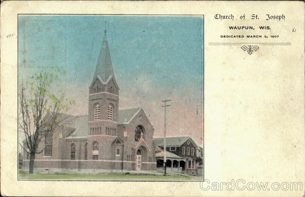 Church of St. Joseph Waupun Wisconsin