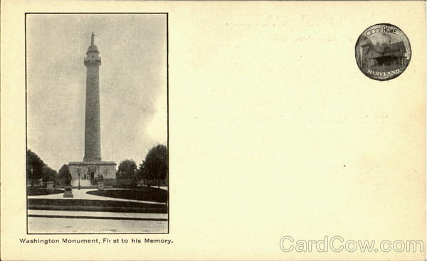 Washington Monument Ioof Baltimore Maryland