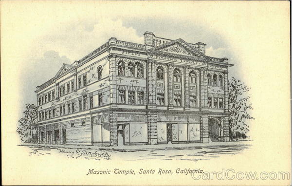 Masonic Temple Santa Rosa California