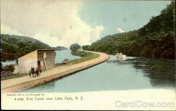 Erie Canal near Little Falls New York