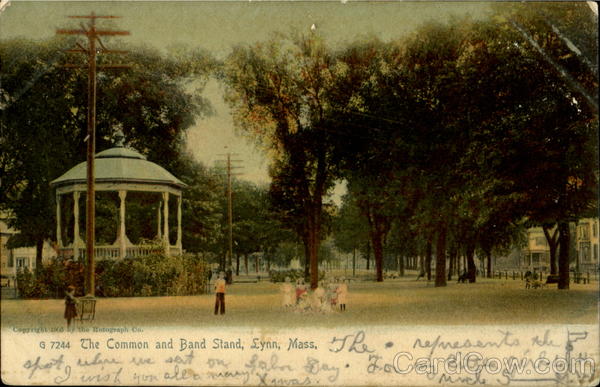 The Common and Band Stand Lynn Massachusetts