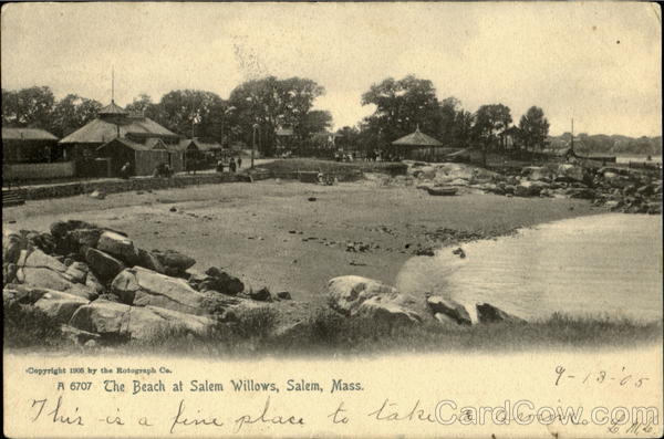 The Beach At Salem Willows Massachusetts