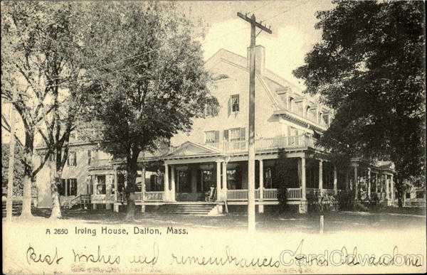 Irving House Dalton Massachusetts