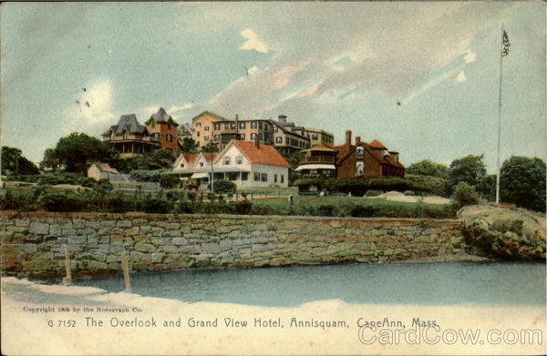 The Overlook and grand View Hotel Annisquam Cape Ann Massachusetts