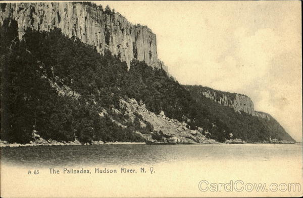 The Palisades Hudson River New York