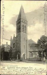 Presbyterian Church Bridgeport, CT Postcard Postcard