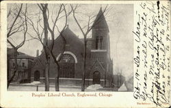 People's Liberal Church, Englewood Postcard