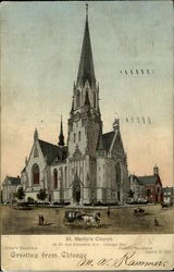St. Martin's Church, 59 St. and Princeton Ave Postcard