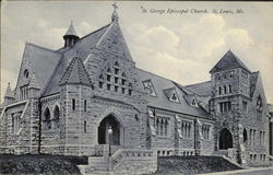 St. George Episcopal Church St. Louis, MO Postcard Postcard