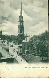 Park Street Church Postcard