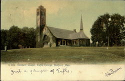 Goddard Chapel, Cufts College Medford, MA Postcard Postcard