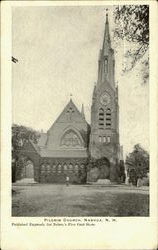 Pilgrim Church Nashua, NH Postcard Postcard