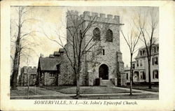 St. John'S Episcopal Church Somerville, NJ Postcard Postcard