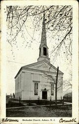 Methodist Church Asbury Park, NJ Postcard Postcard