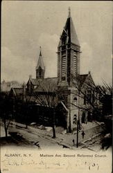 Madison Ave. Second Reformed Church Postcard
